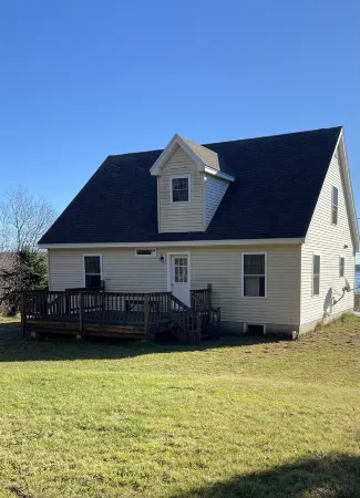 Ocean view tranquil cape