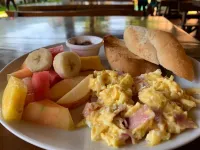 Hotel Fragatta Playa El Cuco - Bữa sáng