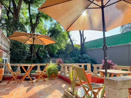 Hotel Casa Alebrije Отели в г. Койоакан