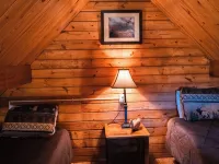 2 Lakeside : Charming 2-bedroom cabin with AC, WiFi in welcoming Solgohachia Hotels in Conway County