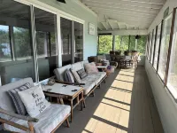 Ultimate Family Lake Retreat w/ Swim Slide, Sandy Bottom, and Bar/TV Lounge