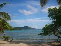 Romantic Oceanview Escape -- Balcony Views -- Close to Sapphire Beach Hotels near Christmas Cove