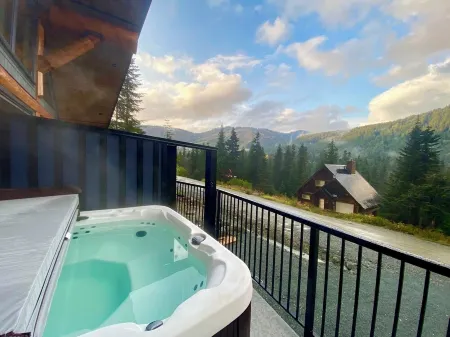 Timberwolf A- New Luxury Lodge *HOT TUB* GAMES ROOM*