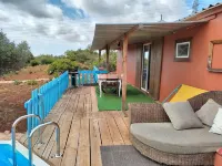 LODGE Palmeira, 6 persons 3 bedrooms, terrace and swimming pool in a quiet area