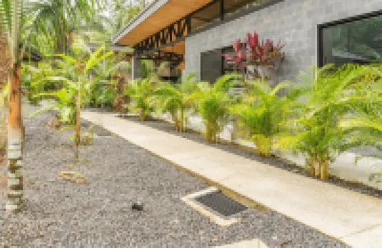 New Luxury Villa in central Guiones - walk to the beach, large pool & parking