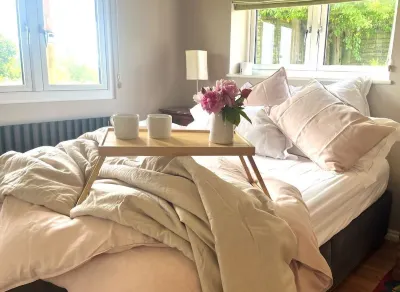 Beautiful eco lodge with stunning rural views