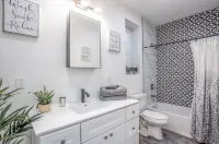 Enjoy a stylish  experience at this  Kick back and relax in a calm stylish space