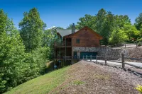 Breath Taking Log Mountain Lodge  inside Rumbling Bald Resort Hotels in Lake Lure