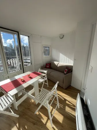 Avoriaz - charming studio with balcony in the heart of the resort