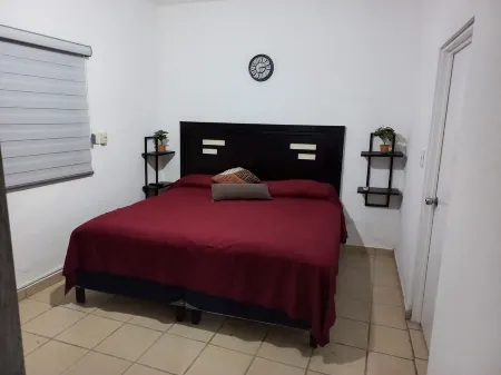 Family home with pool.