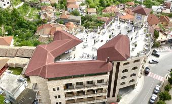 Hotel Panorama Kruje View on the Castle and the Old Town