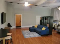 Renovated schoolhouse loft