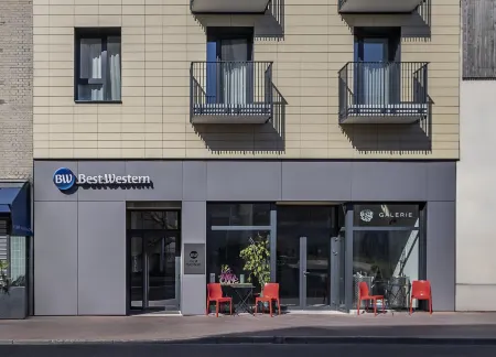 Best Western 11Bauer Paris Saint-Ouen Отели рядом с достопримечательностью «Alstom»