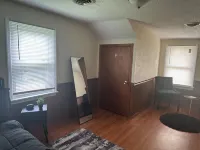 Cozy loft above ink shop