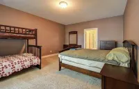 Very private 4 bd lake house with man-cave, guest house, hot tub, gym, grill