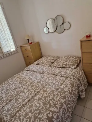 Cap D'agde im Naturistendorf Village Naturiste Villa mit Blick auf die Marina