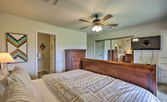 Modern Lakeside Golf Course Retreat w/ Deck!