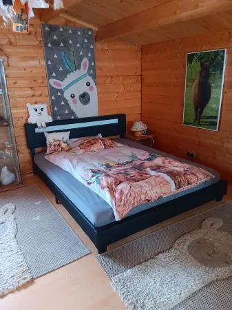 Sonnenscheinhof Alpakas, Alpaka Hütte