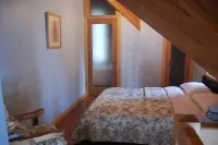 Stone Gatehouse in Mt. Robson Park Near Jasper Nat. Park, Ab