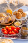 Domaine de la Cascade Parfumée - breakfast