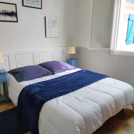 Fisherman's House in Brittany by the Sea