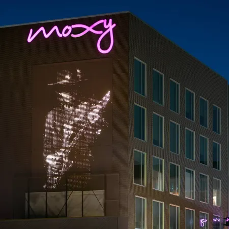Moxy Austin - University Отели рядом с достопримечательностью «Библиотека и музей имени Линдона Б. Джонсона»