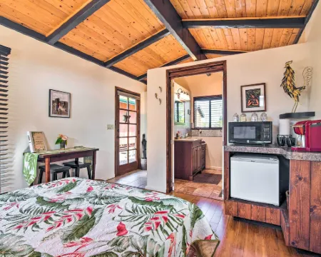 コージー ボルケーノスタジオ ウィズ フェノメナル レインフォレストビューズ ファーン・フォレストのホテル