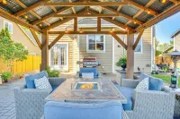 오츠엔 스타디움까지 6마일: 패밀리 홈, 핫텁 있음!