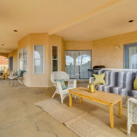 Patio w/ Tranquil Views! Home 14 Mi to Albuquerque