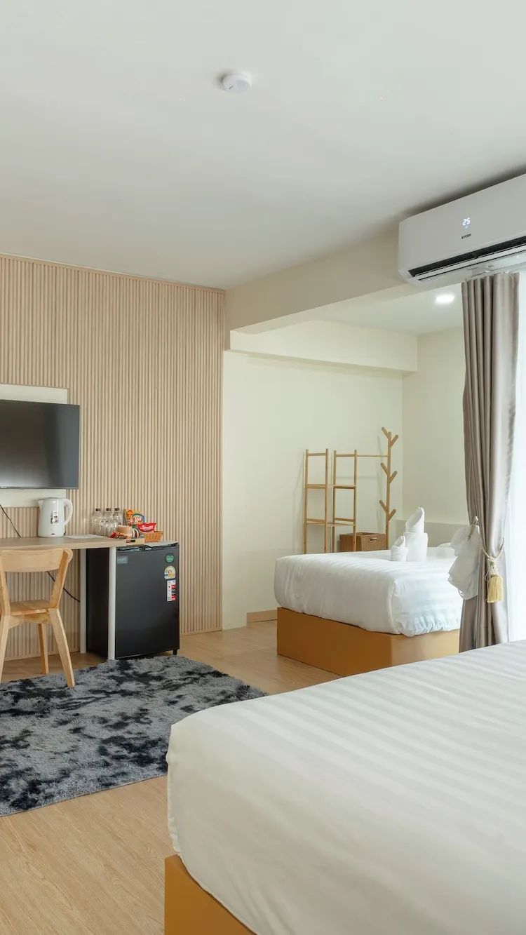 ห้องสแตนดาร์ดสำหรับสามท่าน