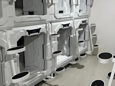 Kiwi Capsule Hotel Hotels near MRT-Phetchaburi