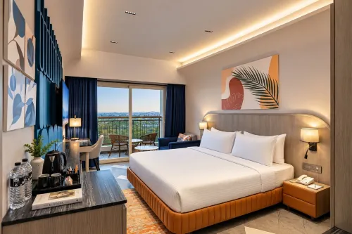 Palm Springs Resort - Mountain view