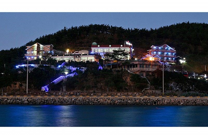 송도오션리조트 주변 바닷가 풍경