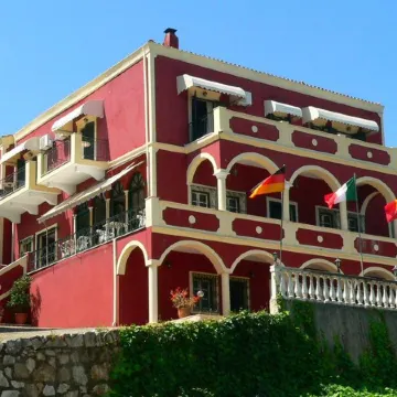 Apraos Bay Hotel in Kalamaki Beach, a Nice View over the Whole Apraos Bay.