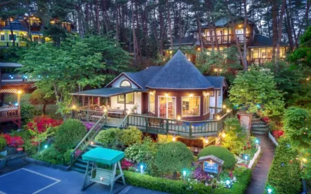 Hoengseong Dreaming Pine Pension Отели рядом с достопримечательностью «Hoengseong Welli Hilli Park Ski Resort»