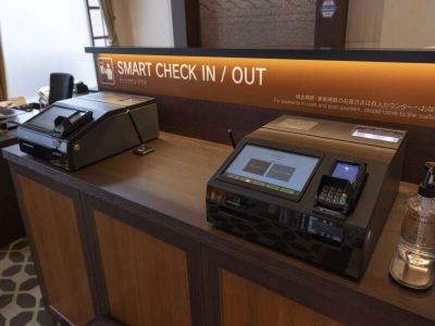 フロントデスク JR九州ホテル ブラッサム福岡の写真