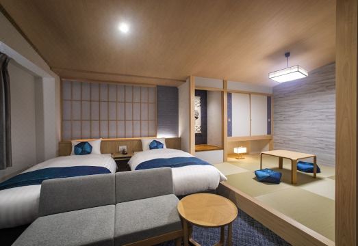 린니오몬의 일본식 다다미 공간