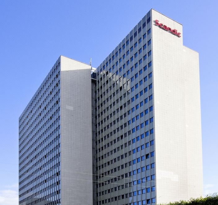 스칸딕 코펜하겐의 깔끔한 사우나 시설 내부 이미지