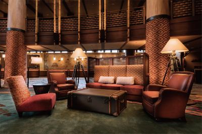 共有エリア ディズニー エクスプローラーズ ロッジの写真