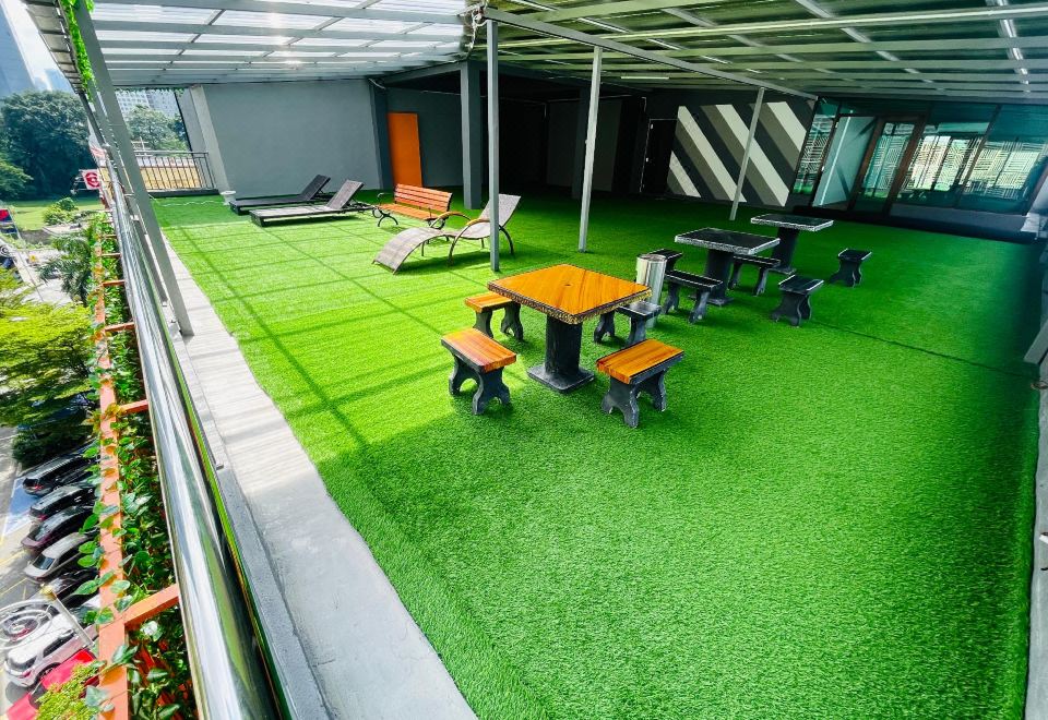 시티 센트럴 호텔의 객실 모습