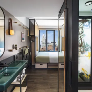 ม็อกซี เอ็นวายซี อีสต์วิลเลจ โรงแรมใกล้มหาวิทยาลัยนิวยอร์ก