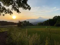 A Log House with Mt Fuji View [Minami Hakone Atami Hotels in Kannami