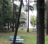 Waterfront home on a beautiful wooded, private1 acre lot on Sam Rayburn.
