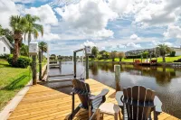 Waterfront Home with Pool,  Hot Tub, Dock, Game Room & 10 minutes to the Beach