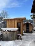 Vacation home Wernesgrün in the Vogtland on the edge of the forest, modern furnishings with sauna