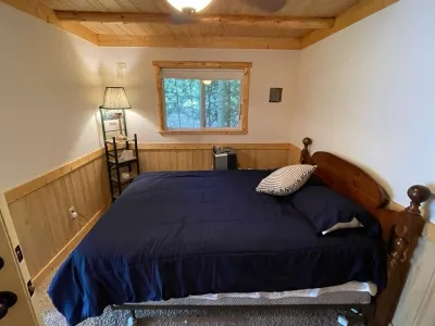 Cozy cottage on Lake Lucerne in Crandon, Wi. Home of the Crandon Brush Run !