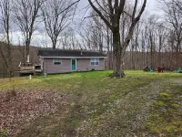 Take it easy at this unique and tranquil getaway in the zaleski state forest.