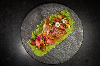 料理 ヒルトン ガーデン イン フェニックス ダウンタウンの写真