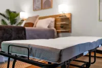 Cozy, modern cabin w/ Firepit near Asheville + Pet-Friendly