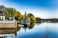 Stunning Waterfront Home with Private Beach! Hotels in Clinton